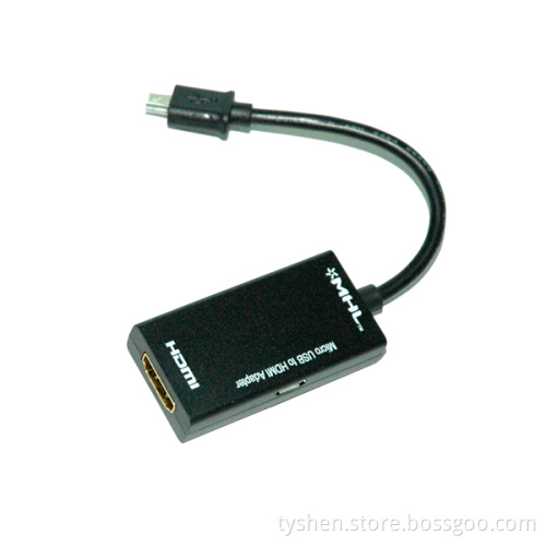 Mhl to HDMI Adapter, an Extra Port for Cellphone Charging